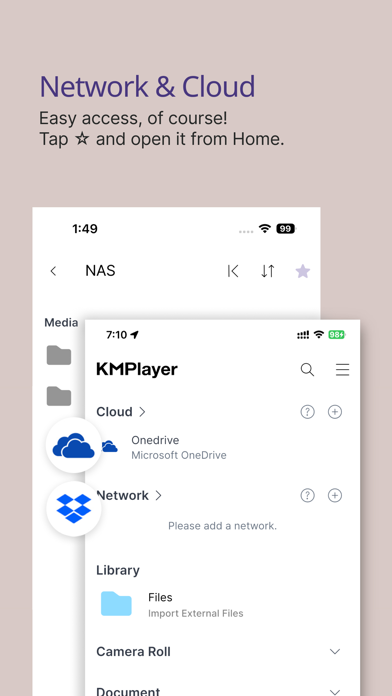 KMPlayer软件介绍界面截图-网络与云存储